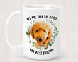 Custom Dog Portrait Mug, Let Me Tell Ya Bout My Best Friend Mug, Dog Lover Gifts Mug