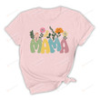 Mama Floral Shirt, Gifts For Mom Mother Mama Mommy From Son And Daughter, Mothers Day Gifts, Birthday Gifts