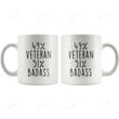 49% Veteran 51% Badass Mug, Veteran Coffee Mug, Veteran Dad Mug, Veteran Mug, Veteran Gift Men, Veteran Birthday Gift, Veteran Gift Idea, Gift For Veteran
