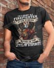 I'm A Grumpy Old Firefighter Shirt, American Flag Shirt, American Firefighter Shirt, Grumpy Old Man Shirt, Firefighter Shirt, Gifts For Father Grandpa