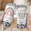 Best Mom Ever Tumbler, No Matter How Hard Life Gets At Least You Don't Have Ugly Children Tumbler, Funny Gifts For Mom From Daughter Son On Birthday Chirstmas Mothers Day