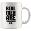 Real Men Are Librarians Mug, Librarians Mug, Book Lovers Mug, Book Lovers Day Mug, Library Mug, Book Addicts Mug, Bookaholics Mug, Gifts For Bookworm, For Friends