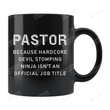 Pastor Mug, Pastor Appreciation Coffee Mug, Preacher Gift For Men Women, Minister Gift, Christian Gifts
