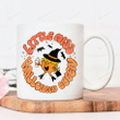 Little Miss Halloween Queen Ceramic Coffee Mug, Fall Mug, Little Miss Mug, Halloween Mug, Thanksgiving Halloween Gifts For Family Friends