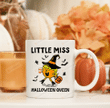 Little Miss Mug, Little Miss Halloween Queen Mug, Halloween Mug, Fall Mug, Halloween Gifts For Friends