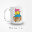 Kawaii Pansexual Mug, Cute Aesthetic Pan Pride Cat Mug, Pancake Pun Funny Cat Coffee Mug, Pride Animals LGBT Cups, Cat Lovers Gifts