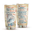 Hi Mommy Grandma Told Me That You Are Awesome Tumbler, New Mom Tumbler, 1st Mothers Day, Gift For Mom On Mothers Day, Birthday, Christmas