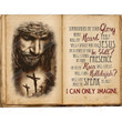 Christian Wall Art Surrounded By Your Glory, What Hear Feel Religion Faith Jesus Canvas Print, Jesus Poster Canvas Art