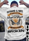 Husband And Wife Always Heart To Heart, Family T-Shirt, Gift For Family