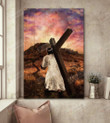 Faith In Jesus Poster Canvas, Christian Lover Poster Canvas Print, Jesus Poster Canvas Art