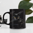 Black Cat Mug, Cat Lovers Mug, Halloween Mug, Cat Lovers Day Mug, Black Cat Gifts, Cat Lovers Gifts, Cat Halloween Gifts, Gifts For Black Cat Mom Cat Dad