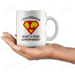 I'm A Librarian What's Your Superpower Mug, Superpower Mug, Bookaholics Mug, Librarian Mug, Book Addicts Mug, Bookworm Mug, Book Lovers Gifts