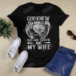 God Knew I Needed An Angel So He Gave Me My Wife Shirt, Angel Shirt, Christian Shirt, God Shirt, Jesus Christ Shirt, Husband And Wife Shirt, Religious Gifts