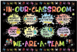 In This Classroom We Are A Team Poster Canvas, We Respect Each Other Canvas Print, Gifts For Teachers, Back To School Gifts
