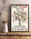 Every Student Can Learn Poster Canvas Gifts For Teacher From Students Back To School Gifts First Day Of School Gifts School 2022 Gifts