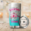 Drunk Flamingo Camping Tumbler, Never Take Camping Advice From Me Tumbler, Pink Flamingo Gifts For Friends Family, Camping Lovers Gifts