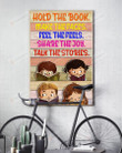 Student Hold The Book Make The Faces Vertical Poster Gift For Men, Women, On Birthday, Xmas, Home Decor Wall Art Print No Frame Full Size