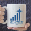 Get Connected John 14:6 Coffee Mug, Christian Cross Mug, Religion Mug, Christian Mug, God Mug, Faithful Mug, Christian Mug, Religious Gifts For Friends Lover