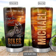 Personalized Biker Only A Biker Can Understand Stainless Steel Tumbler, Tumbler Cups For Coffee/Tea, Great Customized Gifts For Birthday Christmas Thanksgiving