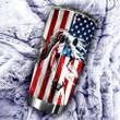 Leegifts Gifts For Horse Lover Horse With American Flag Tumbler Stainless Steel Tumbler Spencial Gifts To Mom To Dad Great To Colleague To Friend