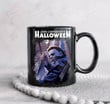 Michael Myers Mug, John Carpenter's Halloween Mug, Horror Movie Killer Myers Gift For Him, Halloween Gifts, Black Halloween Cups