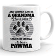 Dog Grandma Pawma Mug, Funny Gifts For Dog Lover Dog Nana Dog Mom Dog Grandma