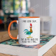 I May Look Calm But In My Head I've Slapped You 3 Times Mug, Funny Chicken Mug, Coworker Gift