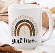 Girl Mom Rainbow Mama Mug, Girl Mom Mug, Girl Mama Mug, Mama Girl Mug, Mom Of Girls Mug, Mom Life