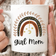 Girl Mom Rainbow Mama Mug, Girl Mom Mug, Girl Mama Mug, Mama Girl Mug, Mom Of Girls Mug, Mom Life