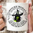 Witchy Woman The Soul Of A Witch Mug, Witch Mug, Halloween Mug, Gifts For Halloween, Gifts For Her, Witch Gift
