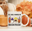 Hocus Pocus Mug, It's Just A Bunch Of Hocus Pocus Mug, Sanderson Sister Mug, Halloween Gifts For Sisters Friends