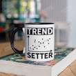 Trend Setter Data Coffee Mug Gifts For Man Woman Friends Coworkers Family