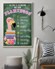 In This Classroom We Are Flamingos Vertical Poster Home Decor Wall Art Print No Frame Or Canvas 0.75 Inch Frame Full-Size Best Gifts For Birthday, Christmas, Thanksgiving, Housewarming
