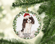 Personalized Cavalier King Charles Spaniel Ornament, Dog Lover Ornament, Christmas Gift Ornament