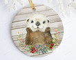 Personalized Otter Ornament Holiday Decorations Custom Wildlife Ornament Christmas Ornament Christmas Tree Decoration Hanging Decoration