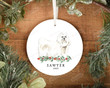 Personalized Maltese Dog Ornament, Gifts For Dog Owners Ornament, Christmas Gift Ornament