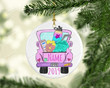 Personalized Funny Car Christmas Ornament, Gift For Kids Ornament, Christmas Gift Ornament