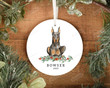 Personalized Doberman Dog Ornament, Gifts For Dog Owners Ornament, Christmas Gift Ornament