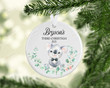 Personalized Third Christmas With Koala Ornament, Gifts For Koala Lovers Ornament, Christmas Gift Ornament