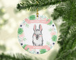 Personalized Llama Christmas Ornament, Gifts For Llama Lovers Ornament, Christmas Gift Ornament