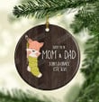 Bear Baby Ornament Soon To Be Mom And Dad Personalized Promoted To Parents Ornament New Parents To Be Christmas Ornament First Time Parent Gifts Expecting Parents Gift