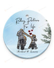 Personalized Father And Son Love Motorcycle Ornament Riding Partners For Life Meaning Gifts For Son Dad On Xmas Christmas Tree Decoration Love Family
