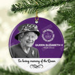 In Loving Memory Of The Queen Ornament, Sympathy Gifts, Memorial Gifts, Rip The Queen, 1926-2022 Queen, The Queen Of England
