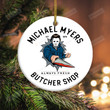 Michael Myers Butcher Shop Ornament, Halloween Ornament, Horror Movie Ornament, Friday The 13th, Horror Movie Gifts, Halloween Gifts