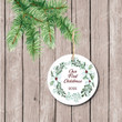 First Christmas Together Ornament, Gift For Couple Ornament, Christmas Gift Ornament