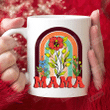 Floral Mama Mug, Groovy Mama Mug, World Best Mama Mug, Mothers Day Mug, Birthday Christmas Gifts For Mom Grandma