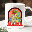 Floral Mama Mug, Groovy Mama Mug, World Best Mama Mug, Mothers Day Mug, Birthday Christmas Gifts For Mom Grandma