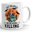 Get In Loser Going Killing Mug Horror Movie Mug Serial Killer Character Horror Movie Mug Halloween Gift Spooky Season