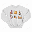 Halloween Cat Sweatshirt, Halloween Ghost Cat Crewneck Sweatshirt, Trick Or Treat, Spooky Season