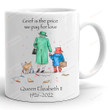 Queen Elizabeth Ii Grief Mug, Queen Elizabeth 1926-2022 Novelty Coffee Mug, Rip Queen Elizabeth Mug, Queen Elizabeth Ii Memorial Mug, Queen Of England Memorabilia Gifts